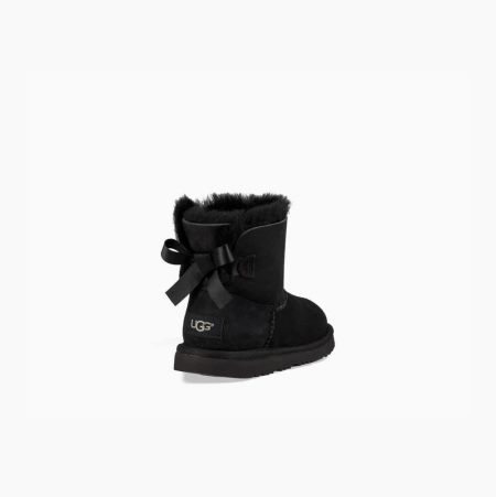 UGG Mini Bailey Bow II - Boots Barn - Svart (NO-B182)